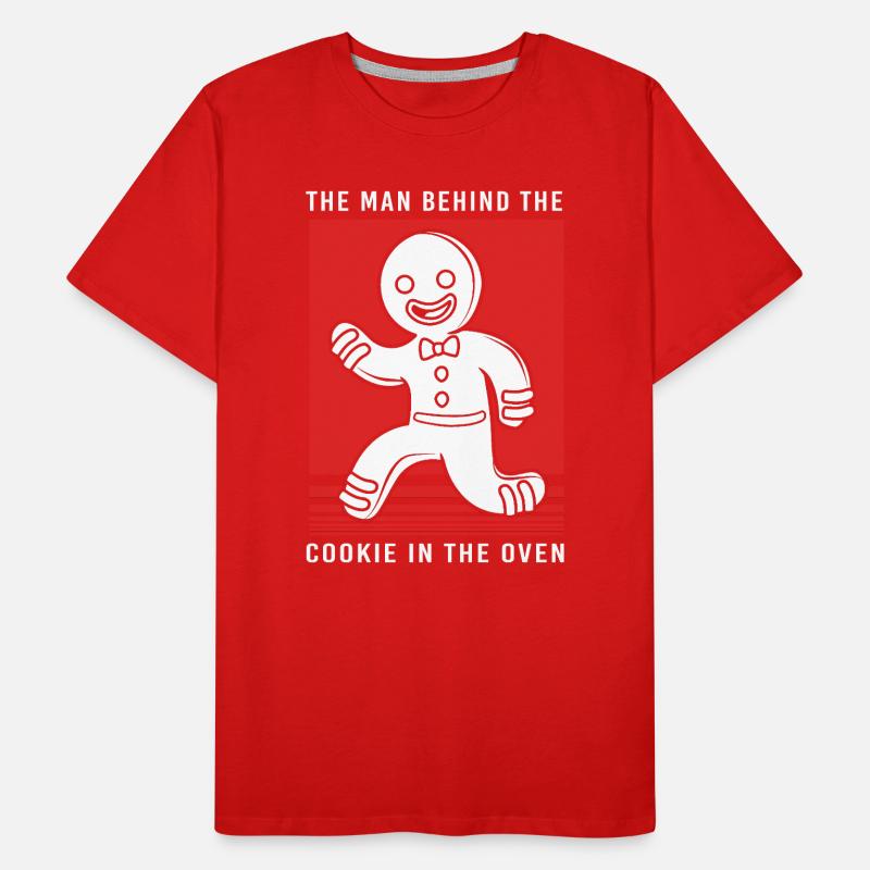 Werdender Papa werdende Väter Männer Premium Bio T-Shirt