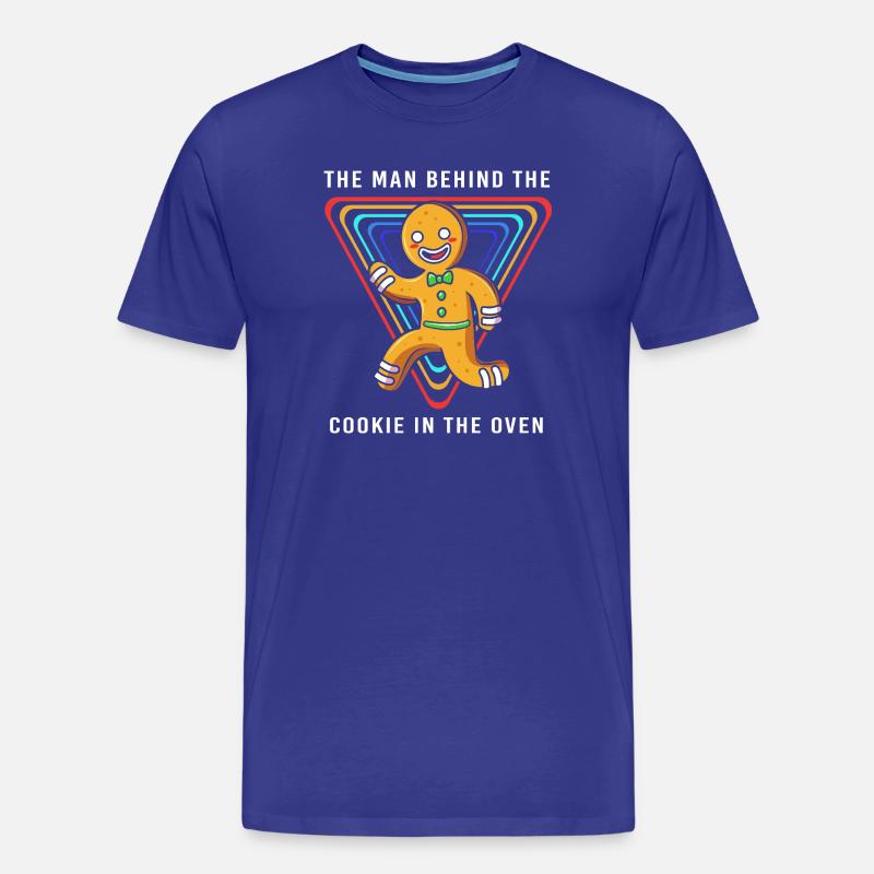 Werdende Väter Werdender Papa - Männer Premium Bio T-Shirt - Königsblau