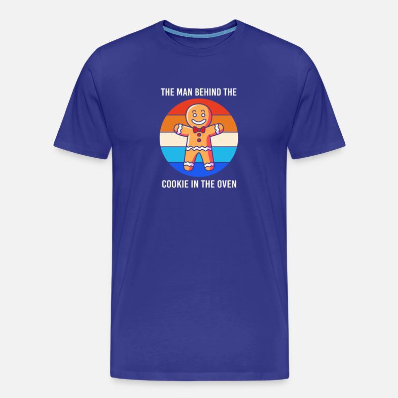 Werdende Väter Werdender Papa - Männer Premium Bio T-Shirt - Königsblau