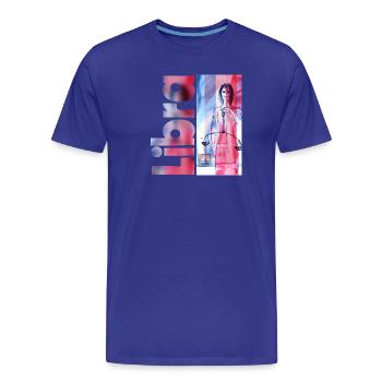 Sternzeichen Waage - Männer Premium Bio T-Shirt - Königsblau - Vorne - Damien (186cm)