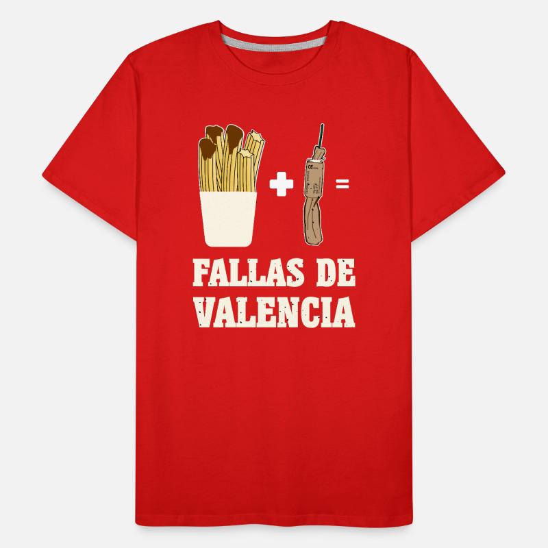 Chœur Pyro des Fallas T-shirt bio Premium Homme