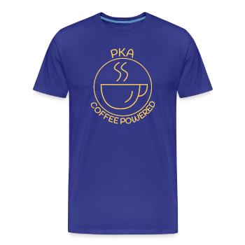 Pharmacie alimentée au café PKA - T-shirt bio Premium Homme - bleu roi - Devant - Damien (186cm)