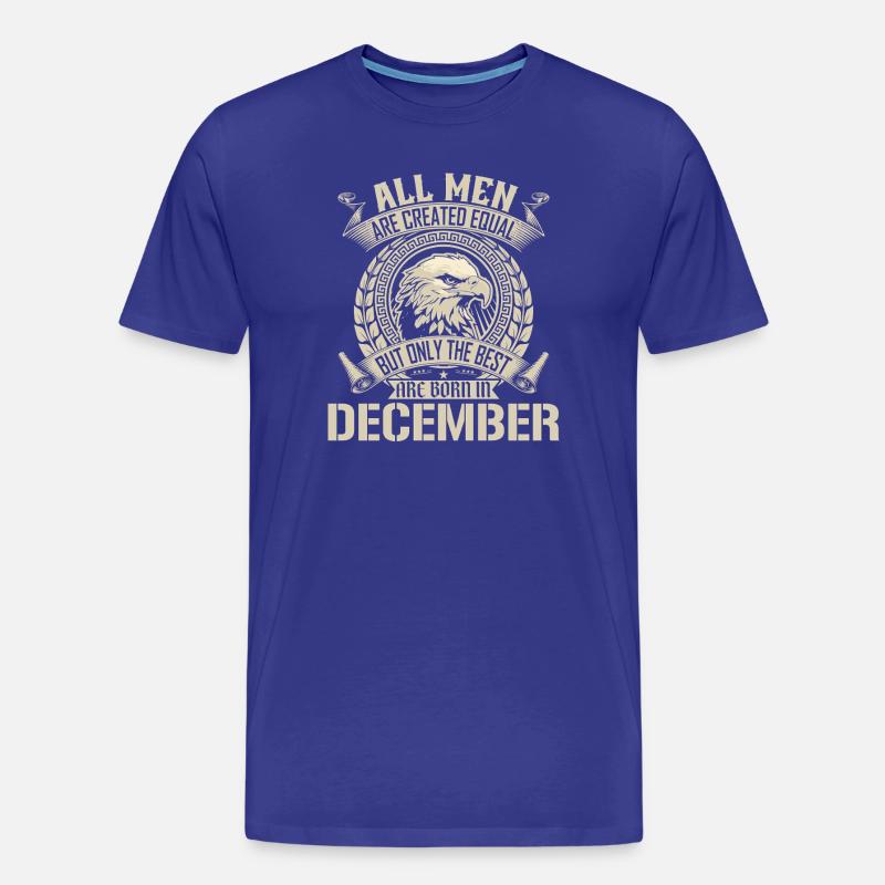 Dezember Eagle Unity Design - Männer Premium Bio T-Shirt - Königsblau