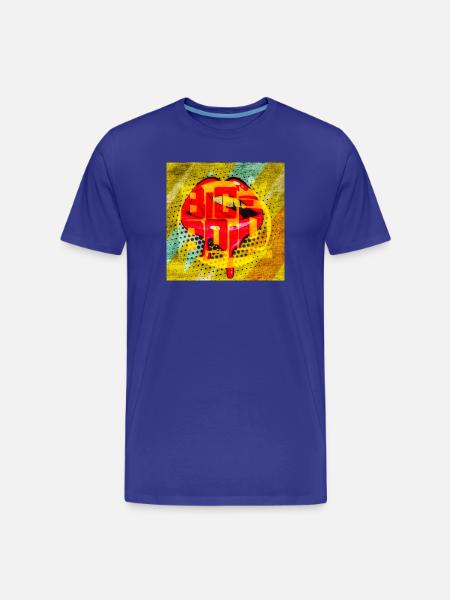 Graffiti Pop Art Sucette - T-shirt bio Premium Homme - bleu roi