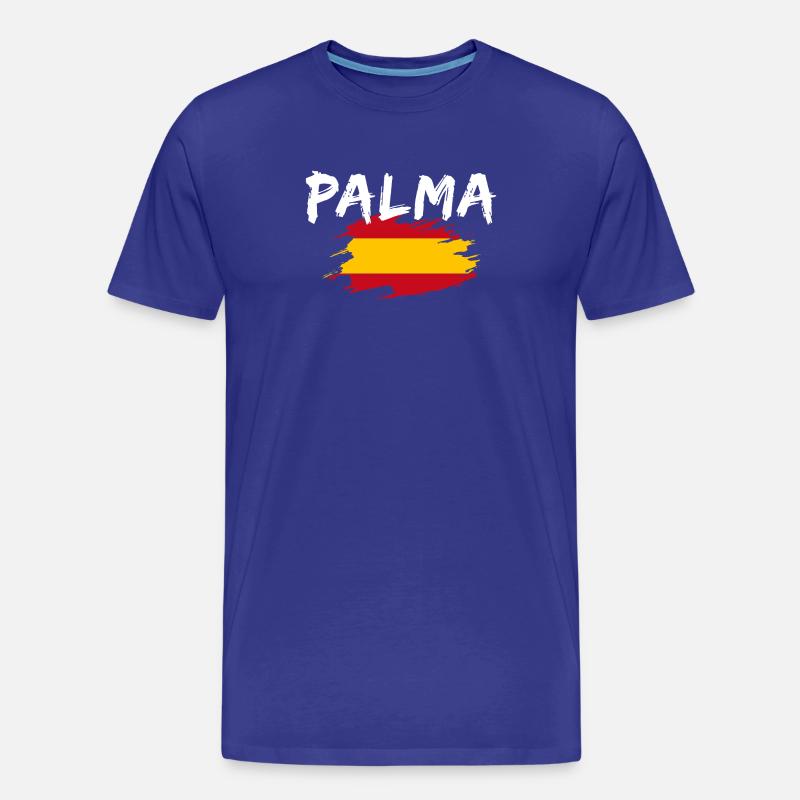 Palma Spanien - Männer Premium Bio T-Shirt - Königsblau