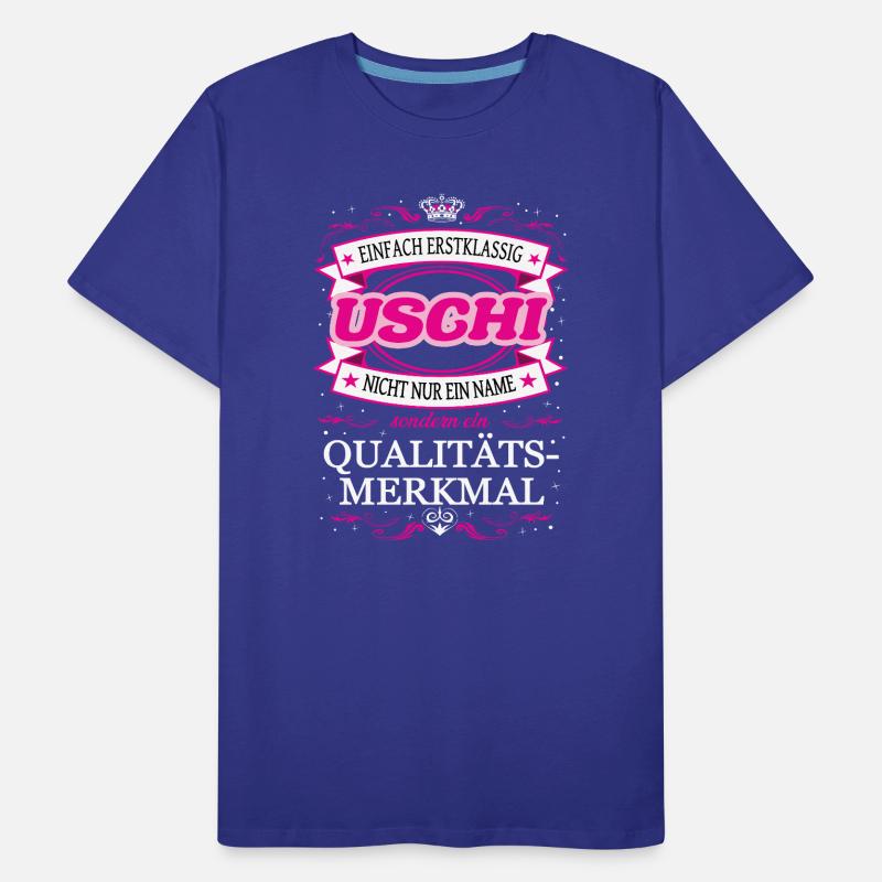 Caractéristique de qualité Uschi tout simplement de première classe T-shirt bio Premium Homme