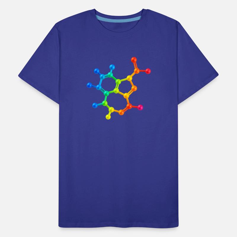 Trippy acid has visual effect Men's Premium Organic T-Shirt