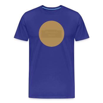 Allsvenskan_brons_copy - Männer Premium Bio T-Shirt - Königsblau - Vorne - Damien (186cm)