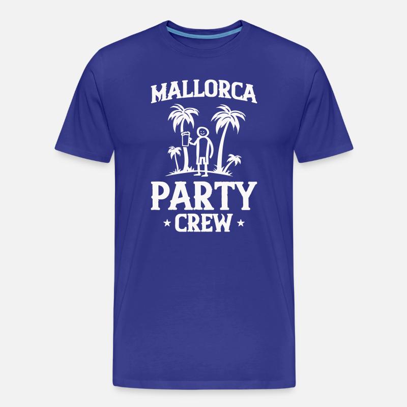 Mallorca Party Crew - Männer Premium Bio T-Shirt - Königsblau
