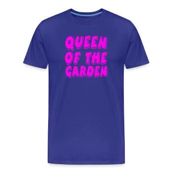 Garden - Men's Premium Organic T-Shirt - royal blue - Front - Damien (186cm)
