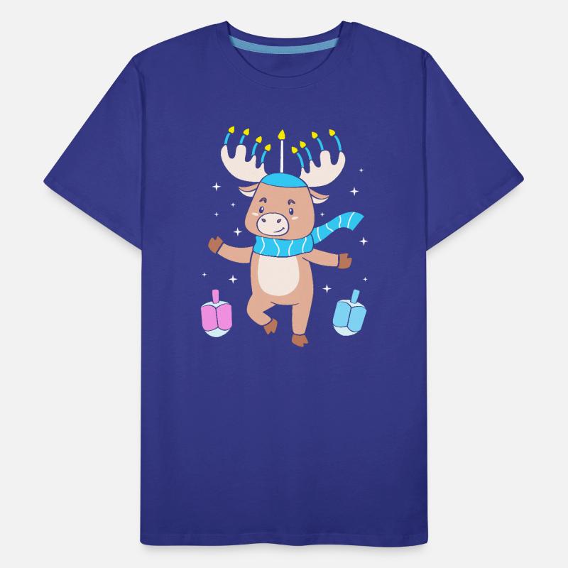 Hanoukka Hanoukka Hanoucca T-shirt bio Premium Homme