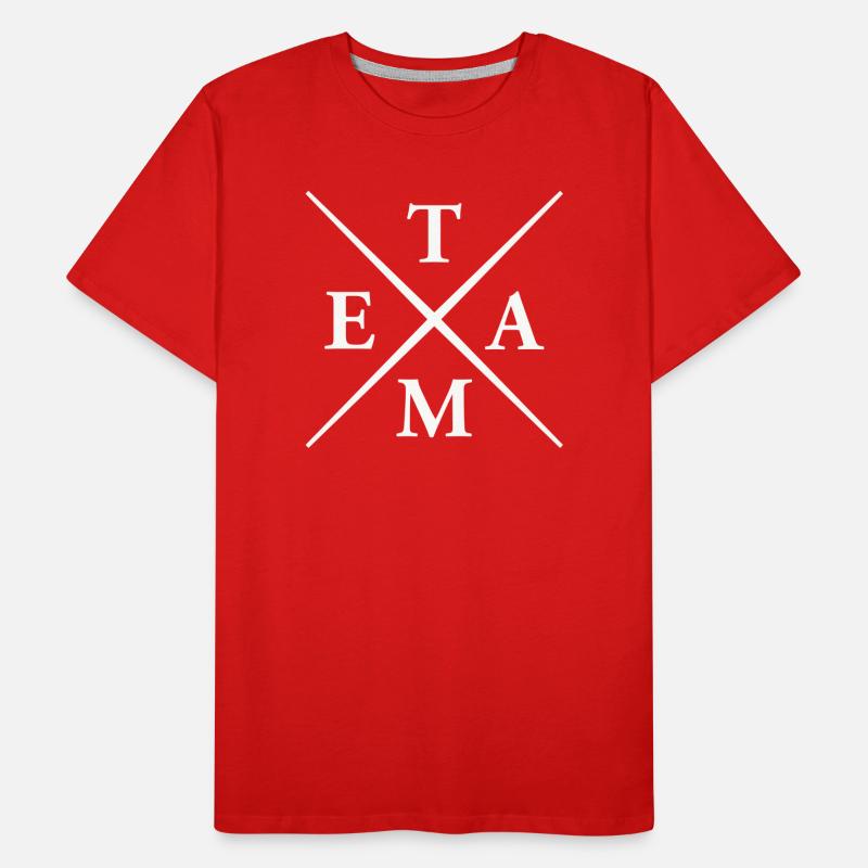 Équipe T-shirt bio Premium Homme