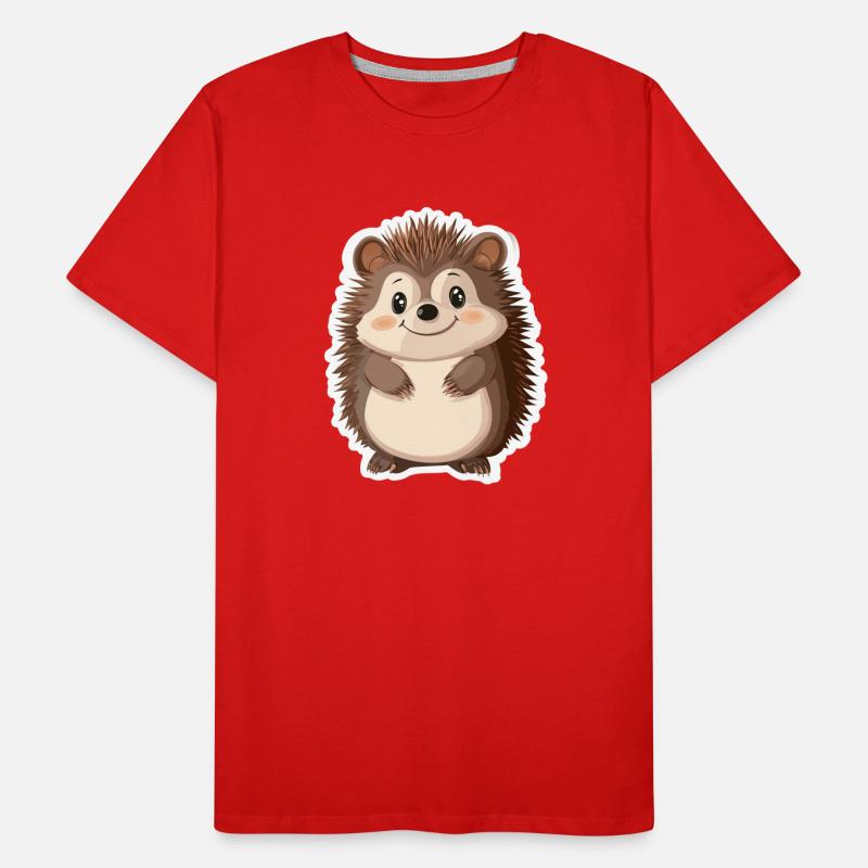 Igel Männer Premium Bio T-Shirt