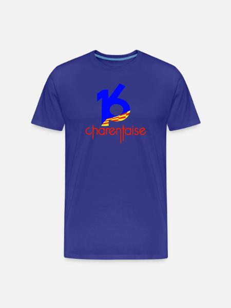 Department 16 Charentaise - Men's Premium Organic T-Shirt - royal blue