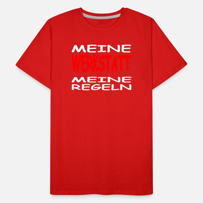 workshop Men's Premium Organic T-Shirt