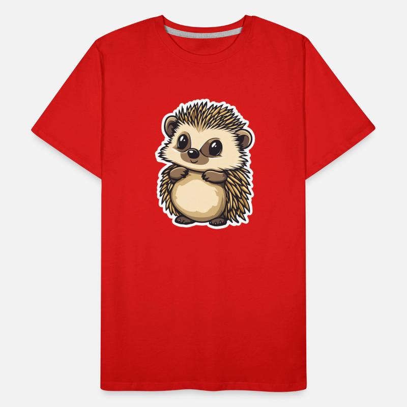 Igel Männer Premium Bio T-Shirt
