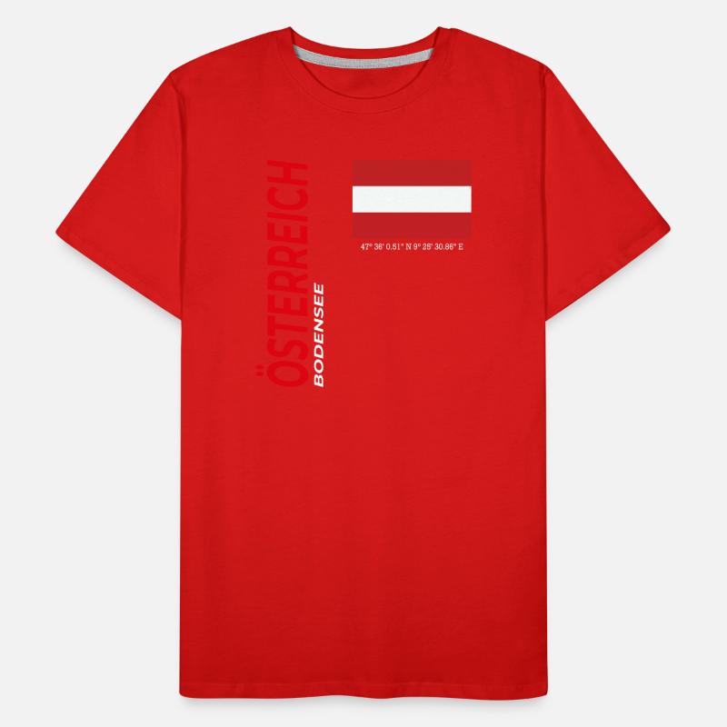 Bodensee Männer Premium Bio T-Shirt