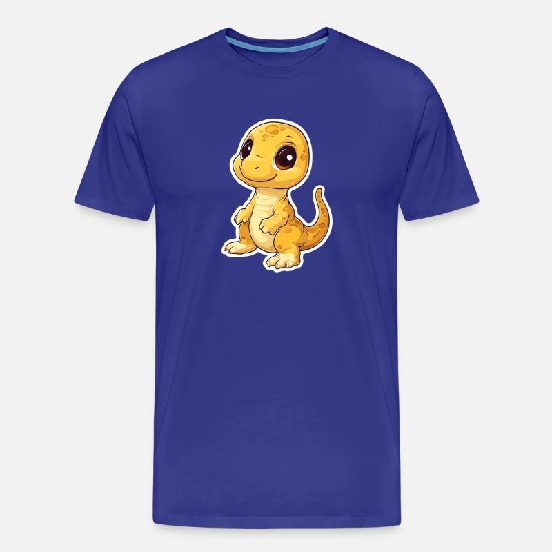 Dinosaurier - Männer Premium Bio T-Shirt - Königsblau