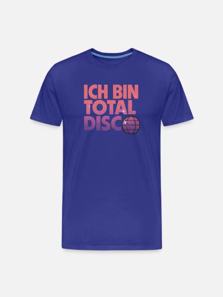 I'm totally disco - Men's Premium Organic T-Shirt - royal blue