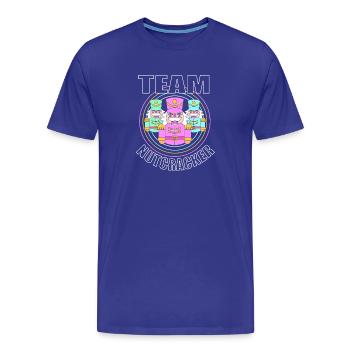 Noël Casse-Noisette - T-shirt bio Premium Homme - bleu roi - Devant - Damien (186cm)