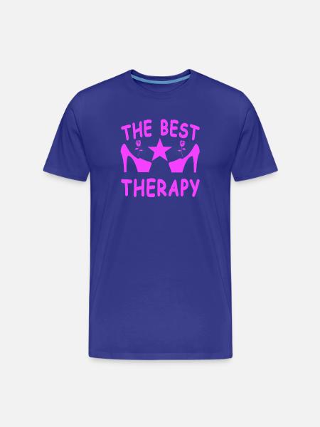 High Heels - Men's Premium Organic T-Shirt - royal blue