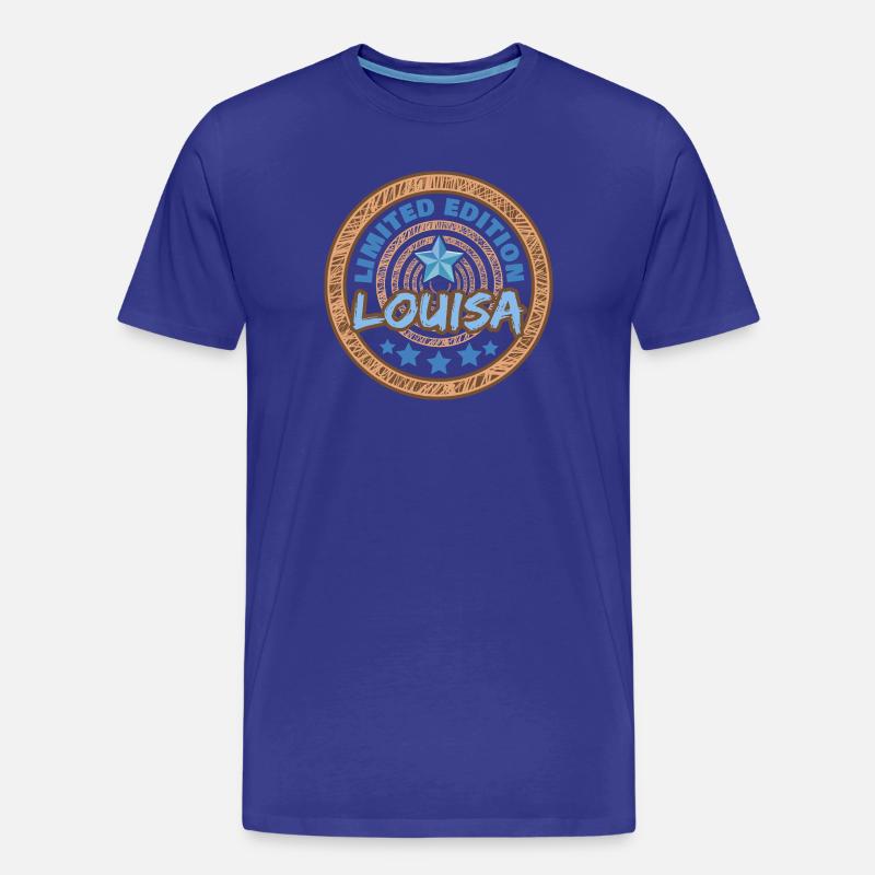 Louisa Louisa - Männer Premium Bio T-Shirt - Königsblau