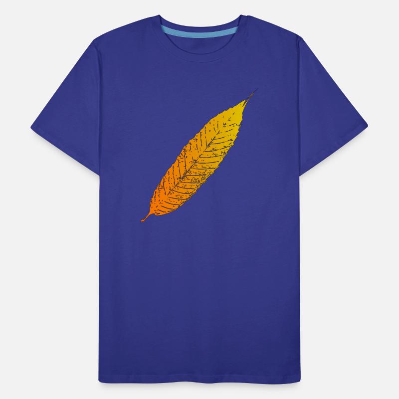 Autumn Leaf Gradient Men's Premium Organic T-Shirt