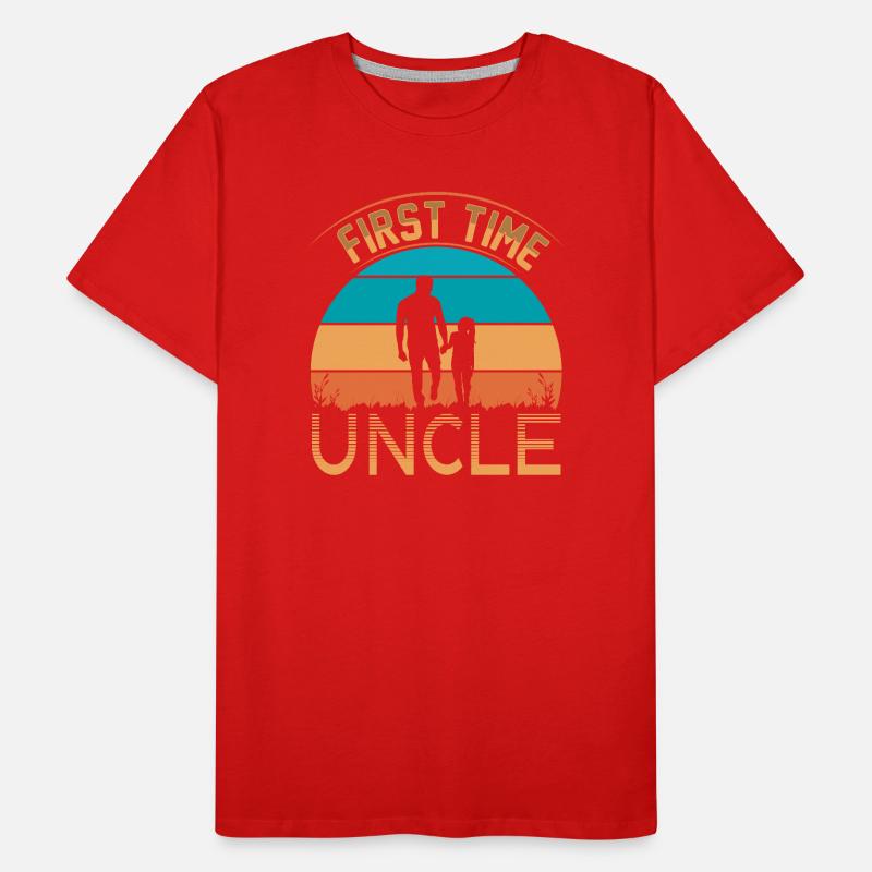 First time uncle Men's Premium Organic T-Shirt