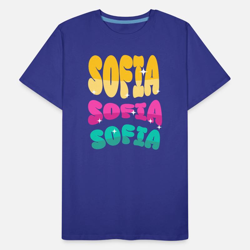 Sofia  Männer Premium Bio T-Shirt