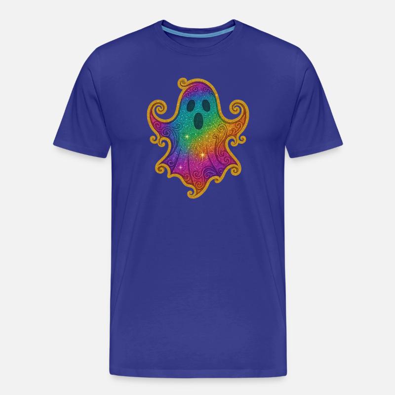 Regenbogen Geist Glitter - Männer Premium Bio T-Shirt - Königsblau