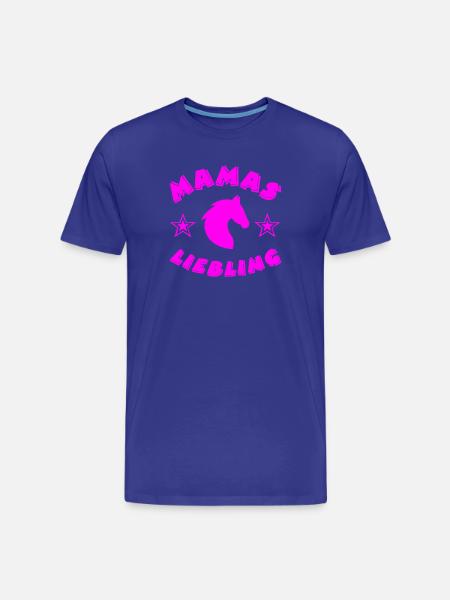 Chevaux - T-shirt bio Premium Homme - bleu roi