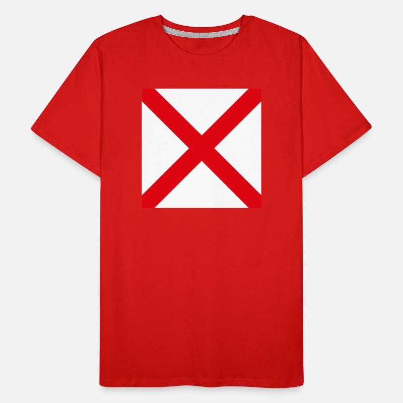 I_Require_Assistance_Flag Men's Premium Organic T-Shirt