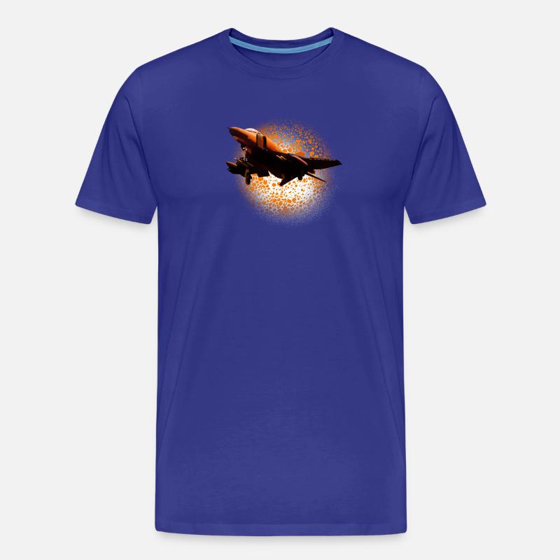 F-4 Phantom - Männer Premium Bio T-Shirt - Königsblau