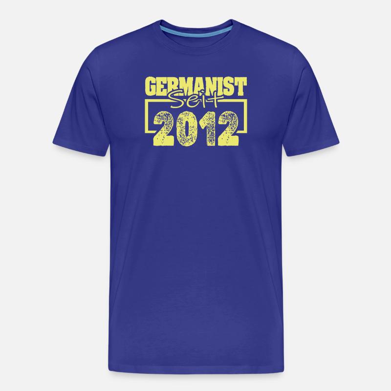 Studium 2012 - Männer Premium Bio T-Shirt - Königsblau