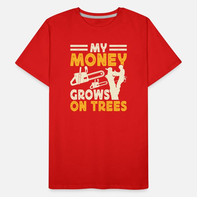 Funny Woodworker Woodworker Gift Men's Premium Organic T-Shirt