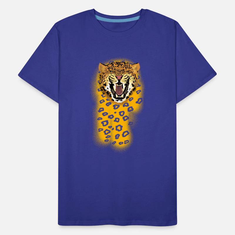 Roaring Leopard Men's Premium Organic T-Shirt