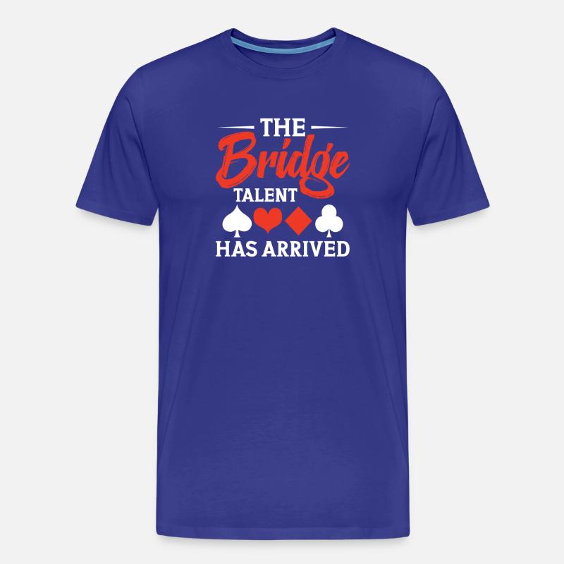 Das Bridge-talent Ist Da - Männer Premium Bio T-Shirt - Königsblau