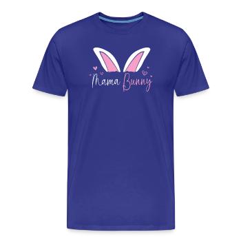 Werdende Mutter Ostern Gender Reveal - Männer Premium Bio T-Shirt - Königsblau - Vorne - Damien (186cm)