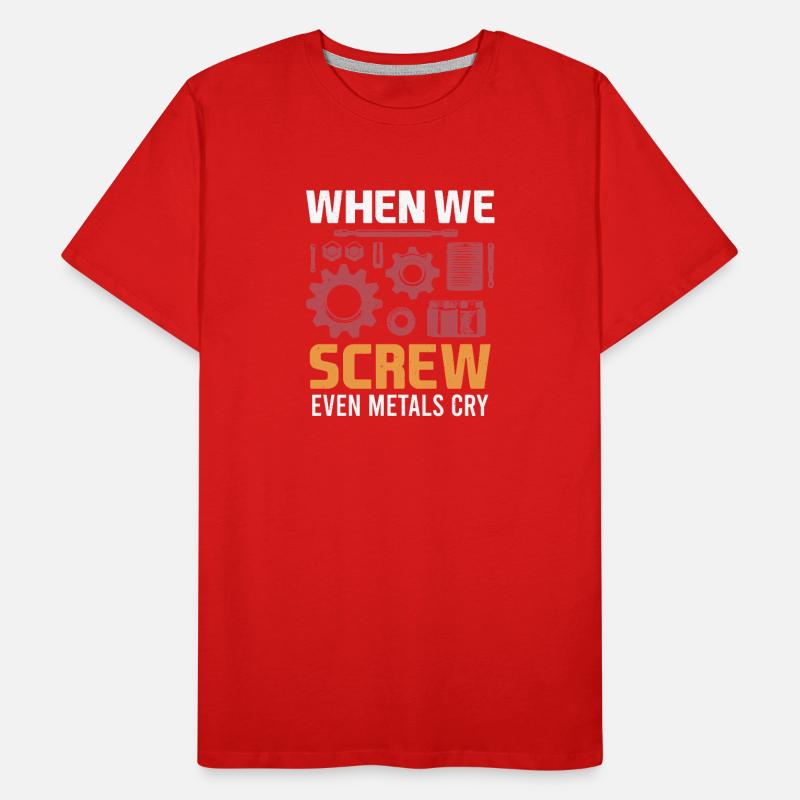 Mechanical Engineering Mechanical Engineer Men's Premium Organic T-Shirt