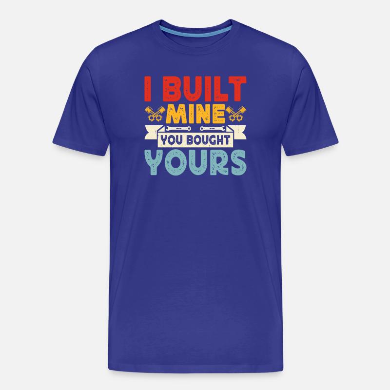 Mechanic Mechatronics Technician Screwdriver Gift - Men's Premium Organic T-Shirt - royal blue