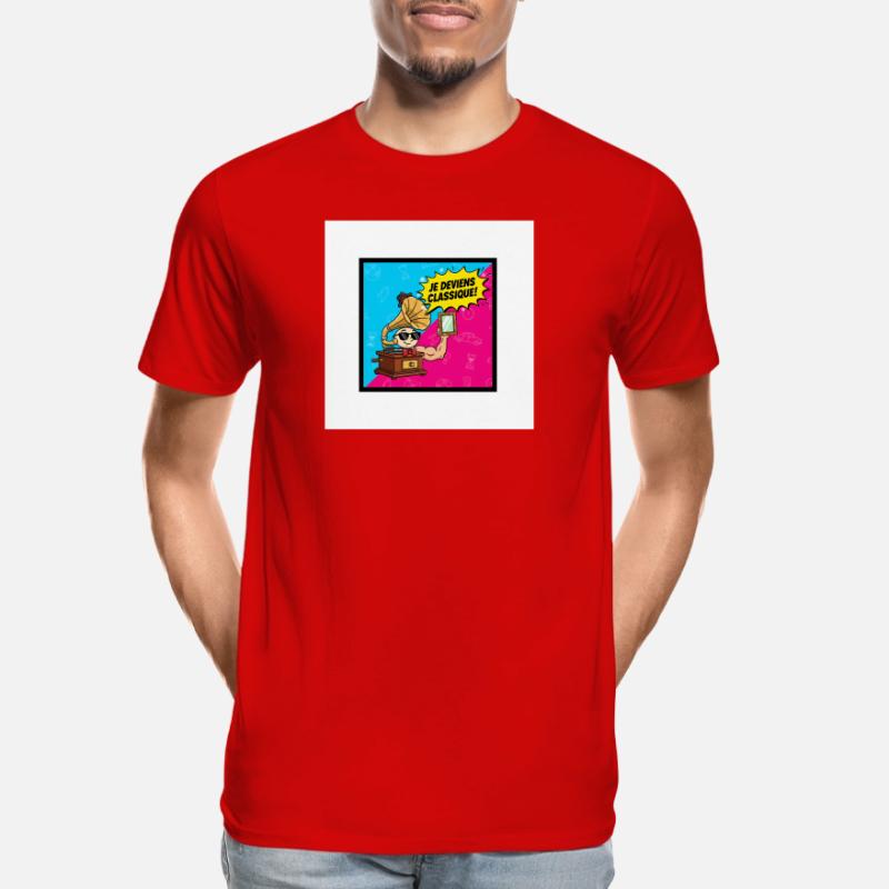 Je deviens Classique Pop Retro T-shirt bio Premium Homme