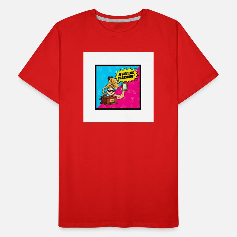 Je deviens Classique Pop Retro T-shirt bio Premium Homme