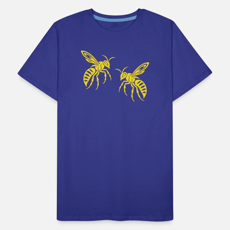Bee Wasp Men's Premium Organic T-Shirt