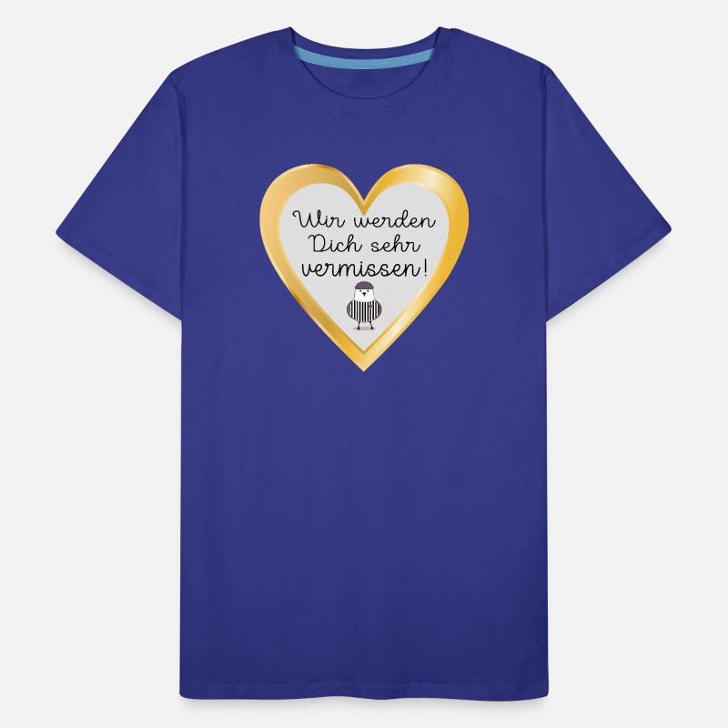 ABSCHIED MÖWE Männer Premium Bio T-Shirt