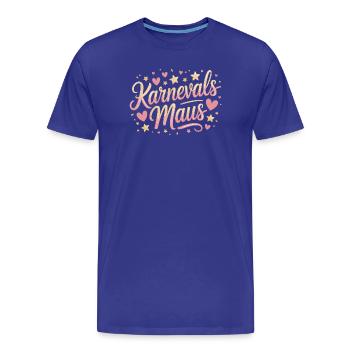 Carnival Mouse Cologne Carnival Mouse - Men's Premium Organic T-Shirt - royal blue - Front - Damien (186cm)