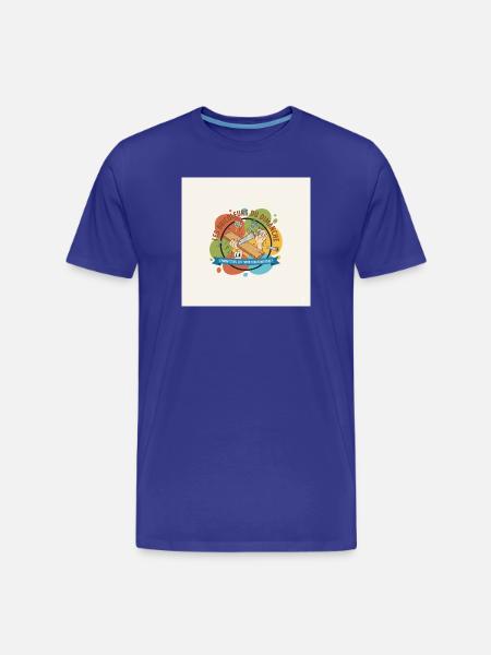 Sunday Handymen Artistic Touch - Men's Premium Organic T-Shirt - royal blue