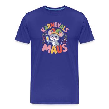 Carnival Mouse Cologne Carnival Mouse - Men's Premium Organic T-Shirt - royal blue - Front - Damien (186cm)