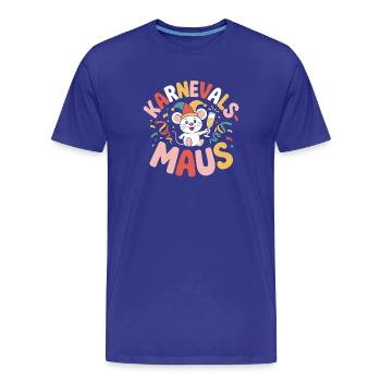 Carnival Mouse Cologne Carnival Mouse - Men's Premium Organic T-Shirt - royal blue - Front - Damien (186cm)