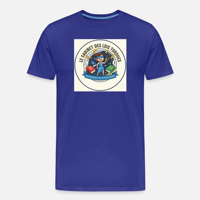 Das Kabinett der Torbude-Gesetze - Männer Premium Bio T-Shirt - Königsblau