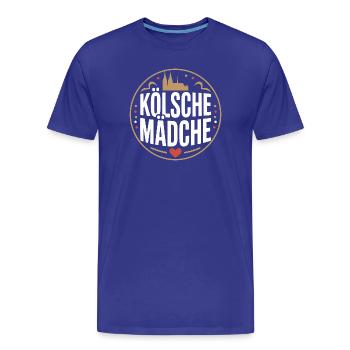 Cologne Girls Carnival Cologne Cologne Cologne Girls - Men's Premium Organic T-Shirt - royal blue - Front - Damien (186cm)